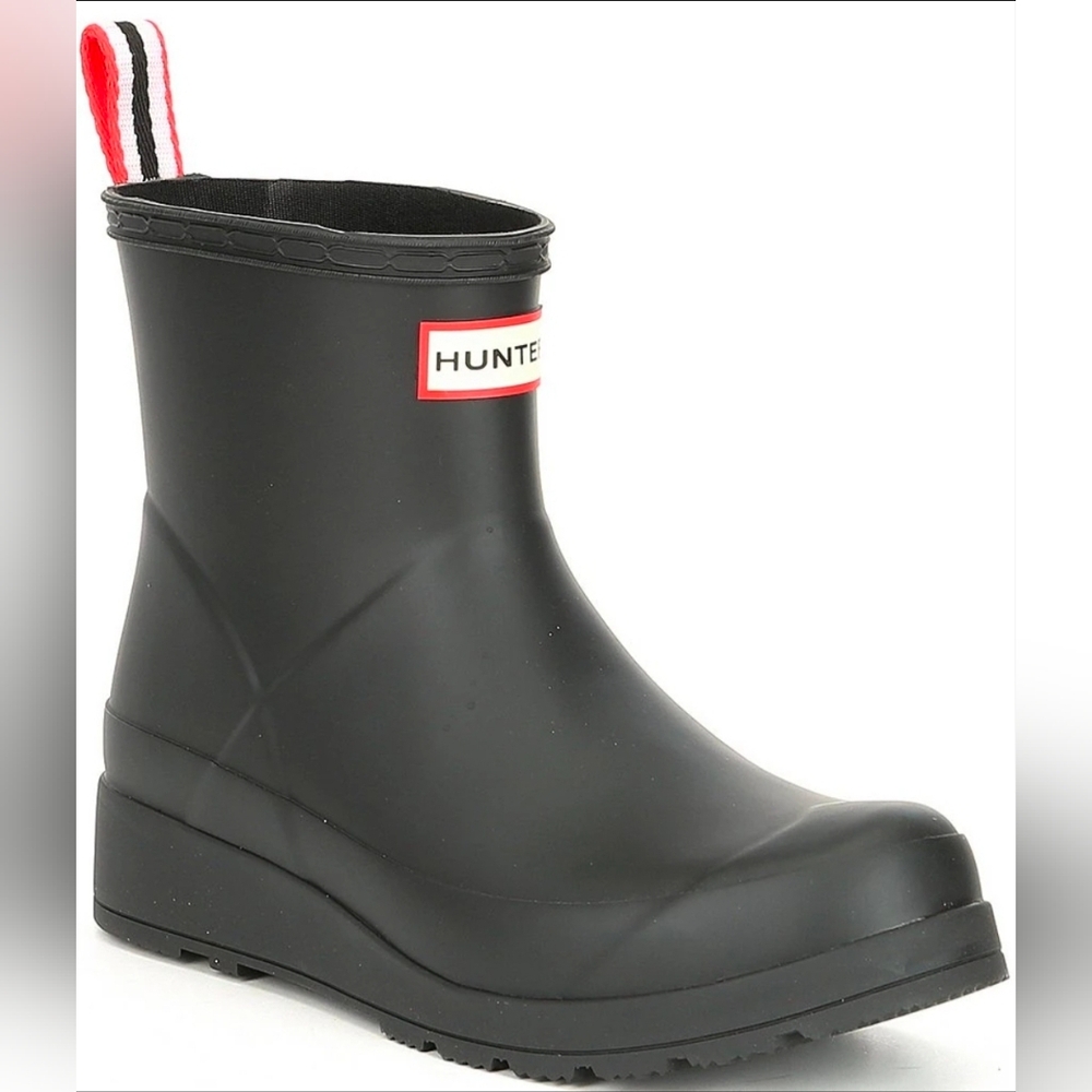 Hunter Women's Original Play Short Rain Boots, Black